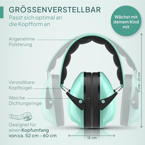 Senner KidsPro Gehörschutz für Baby und Kinder – mitwachsend – ab 12 Monaten bis 16 Jahre - 5