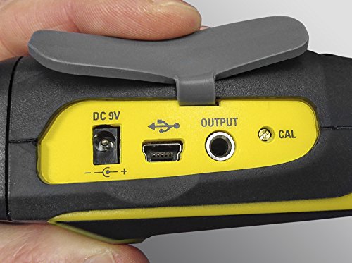 TROTEC 3510005020 SL400 Schallpegel Messgerät mit Datenlogger-Funktion (bis zu 32.700 Messwerte) mit USB-Anschluss und 3,5 mm Klinkenbuchse / Inkl. Kalibrierzertifikat, Mini-Stativ und Transportkoffer - 6