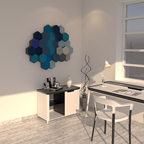 PolySound Schallschutzwand & Breitbandabsorber ECO Hexagon - 2