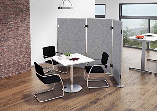 BÜMÖ® Schallschutzwand Akustiktrennwand 1 Element - 2