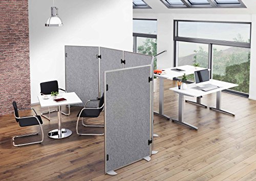BÜMÖ® Schallschutzwand Akustiktrennwand 1 Element - 4