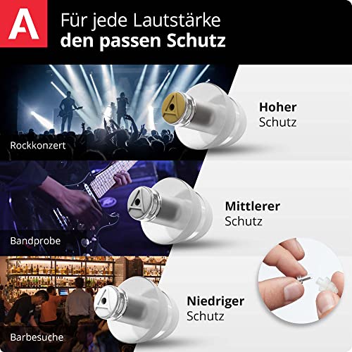 Alpine MusicSafe Pro Gehörschutz Ohrstöpsel für Musiker - 2
