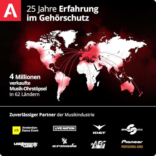 Alpine MusicSafe Pro Gehörschutz Ohrstöpsel für Musiker - 5