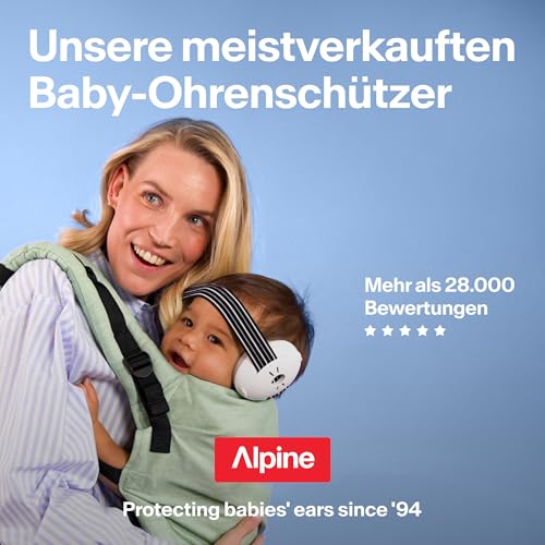 Alpine Muffy Baby Kapselgehörschützer – Gehörschutz für Babys und Kleinkinder von 12 bis 36 Monate - 8