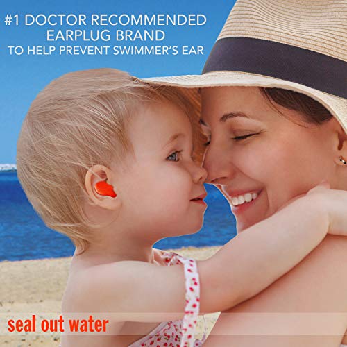 Mack's Kids Silicone Ear Plugs - White, 6 Paare (1 Stück) - 8