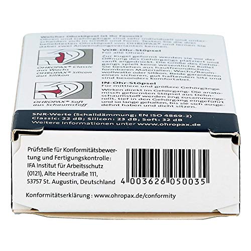 Ohropax Test-box 3 Sorten Ohrstöpsel - 6